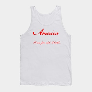 America - Less Filling - Tastes Suck Tank Top